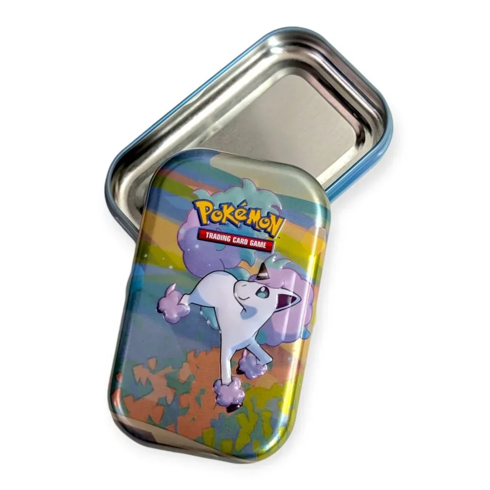 Galar Pals Pokemon Storage Tin: Galarian Ponyta (empty) - Picture 4 of 4